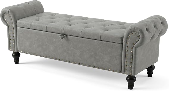 Storage Ottoman Bench with Lid