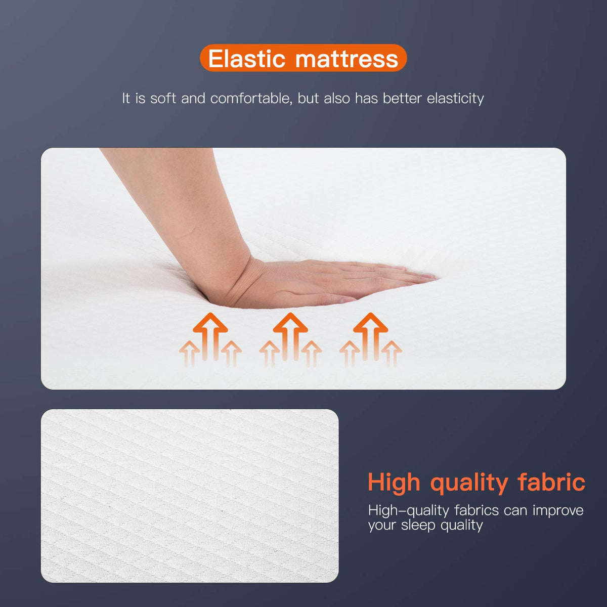 King Gel Memory Foam Mattress