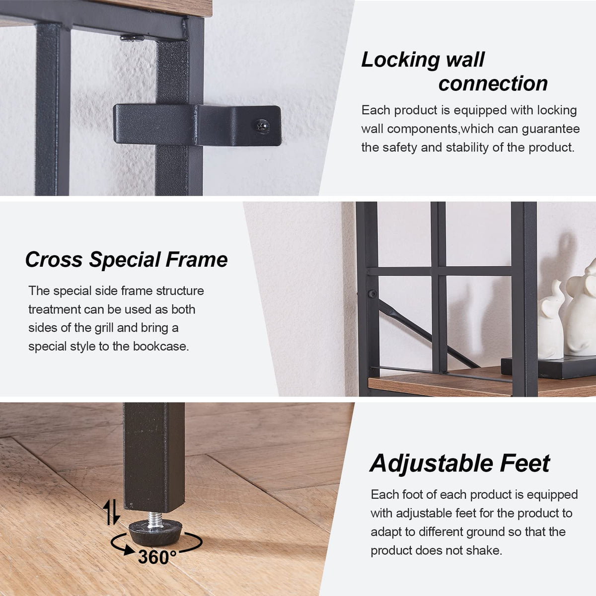 Double-Wide 7-Tier Industrial Bookcase
