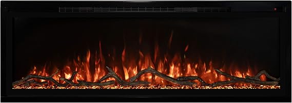 Slimline Electric Fireplace