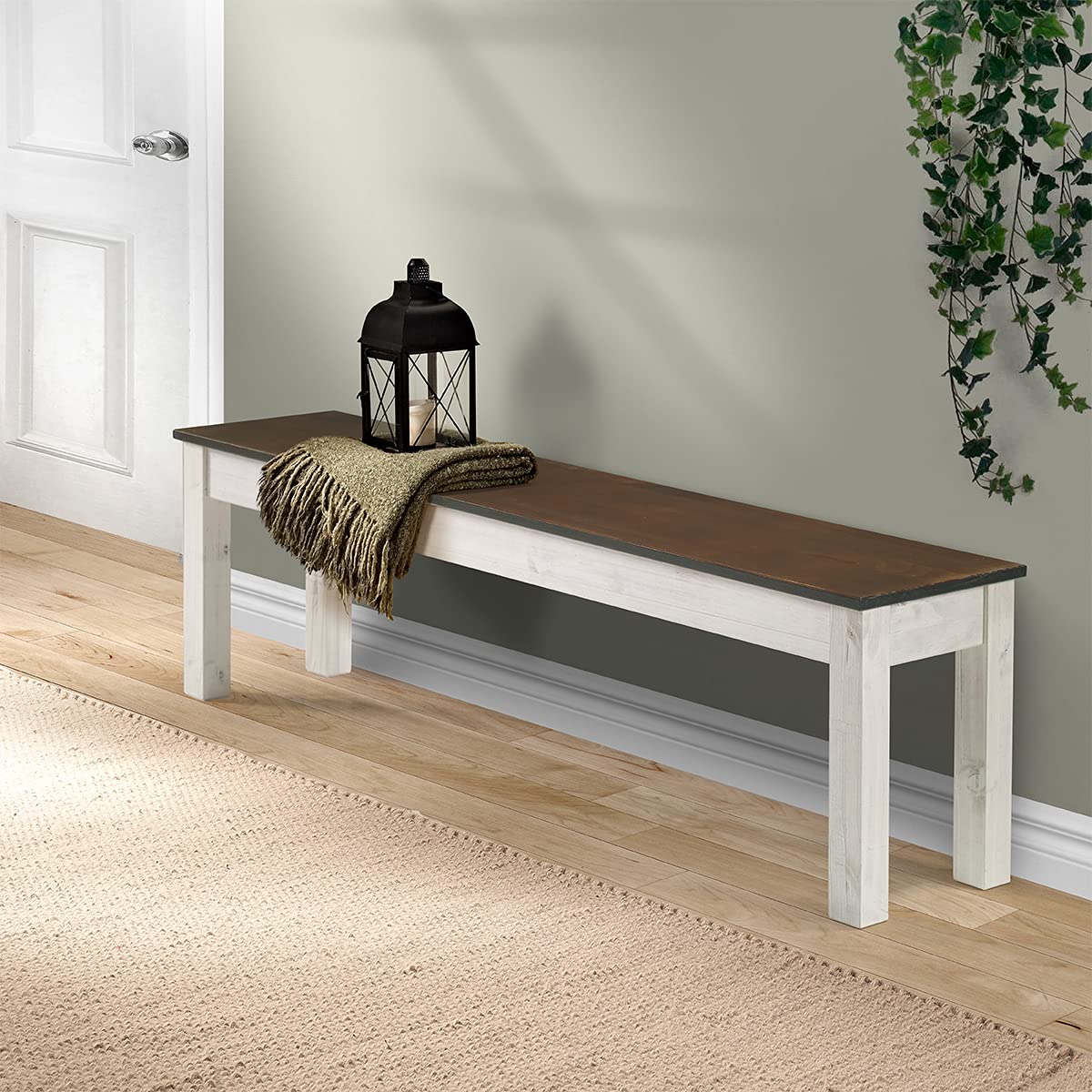 Pine Wood Entryway & Dining Bench