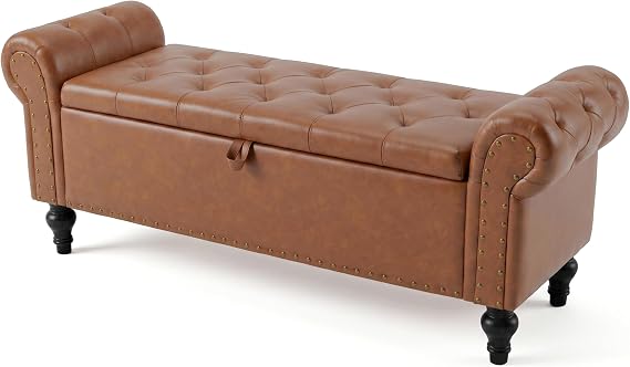 Storage Ottoman Bench with Lid