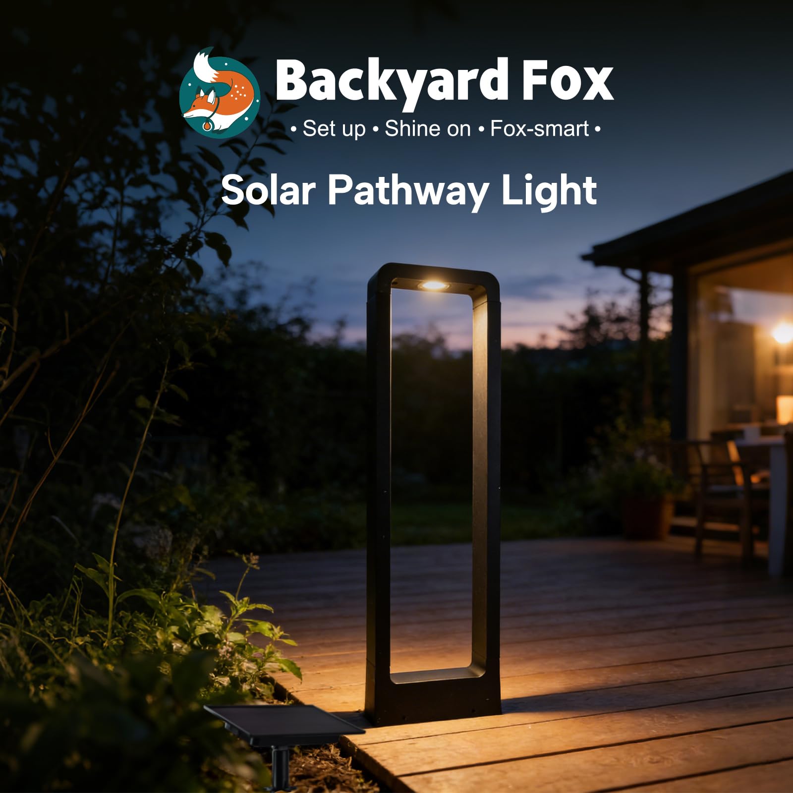 Solar Pathway Lights Outdoor Garden Lights Bright Solar Lights Waterproof for Backyard Patio Walkway Landscape