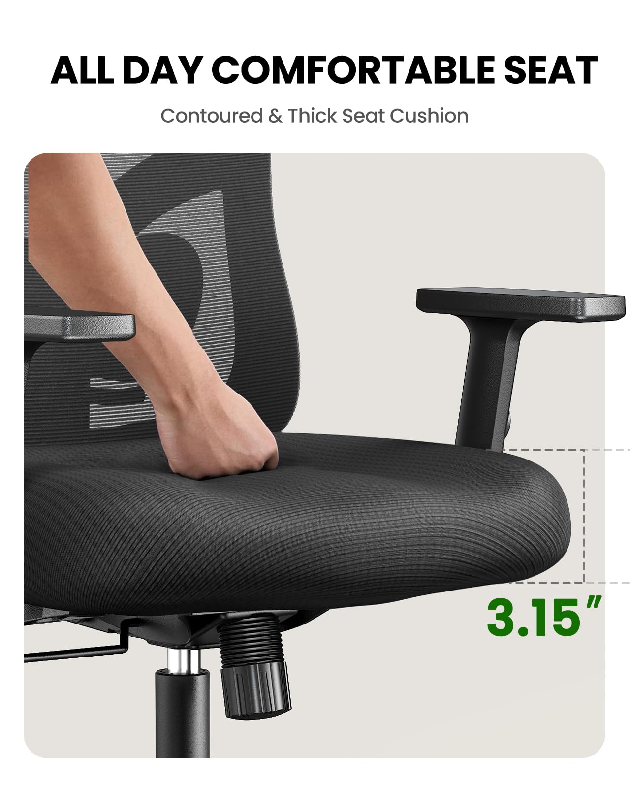 Ergonomic Office Chair with Lumbar Support