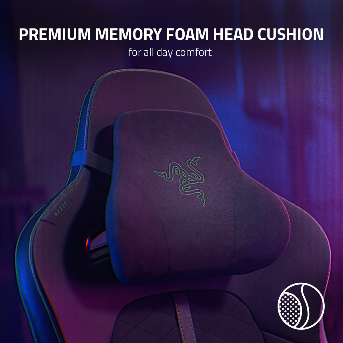 Black Reclining Gaming Chair