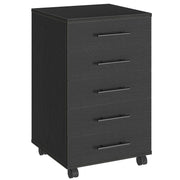 5-Drawer Rolling File Cabinet