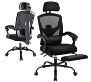 Mesh Office Chair with Footrest