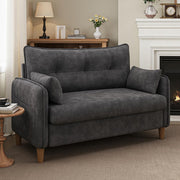 50" Tufted Loveseat Sofa