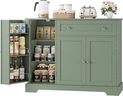Buffet Cabinet with Storage & Drawer