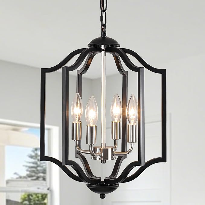 4-Light Farmhouse Chandelier