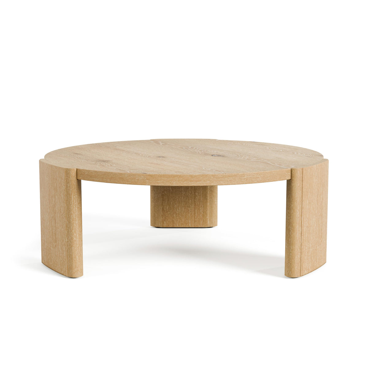Round Oak Coffee Table