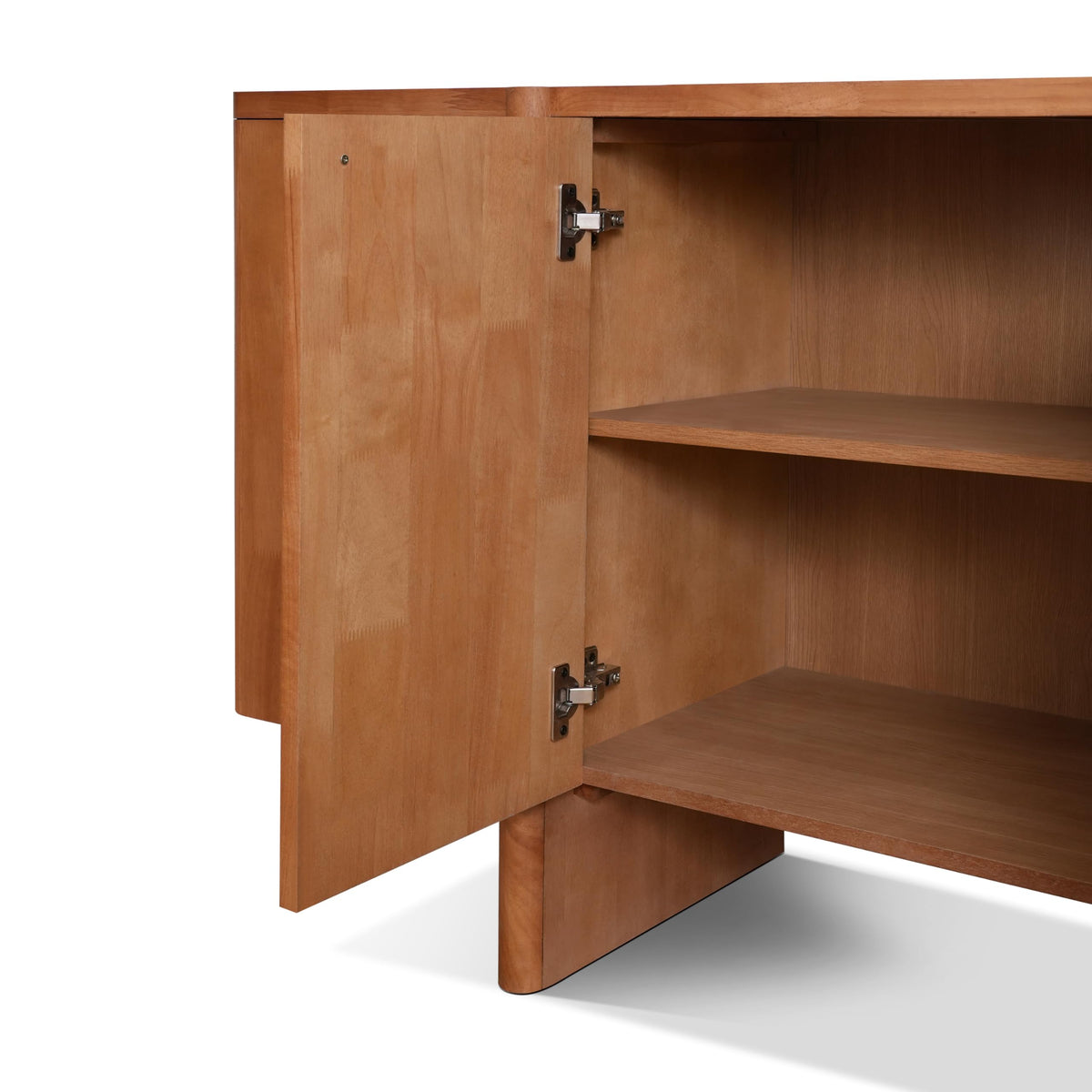 Wood Buffet Sideboard with Adjustable Shelves