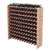 Wood Stackable Modular Wine Rack