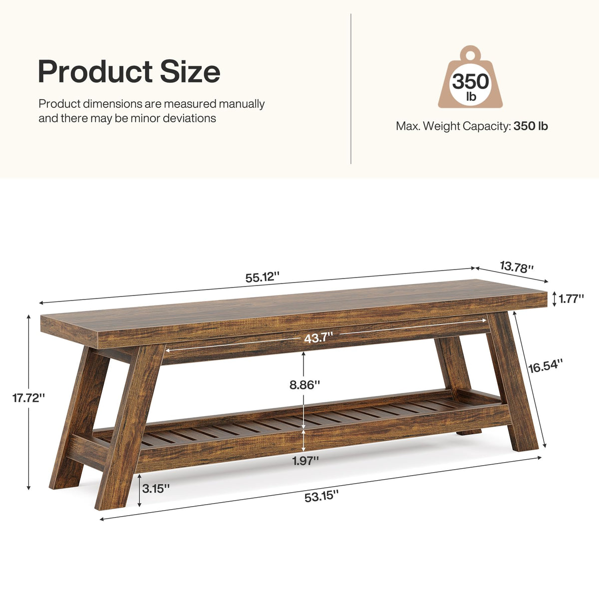 Entryway Shoe Storage Bench