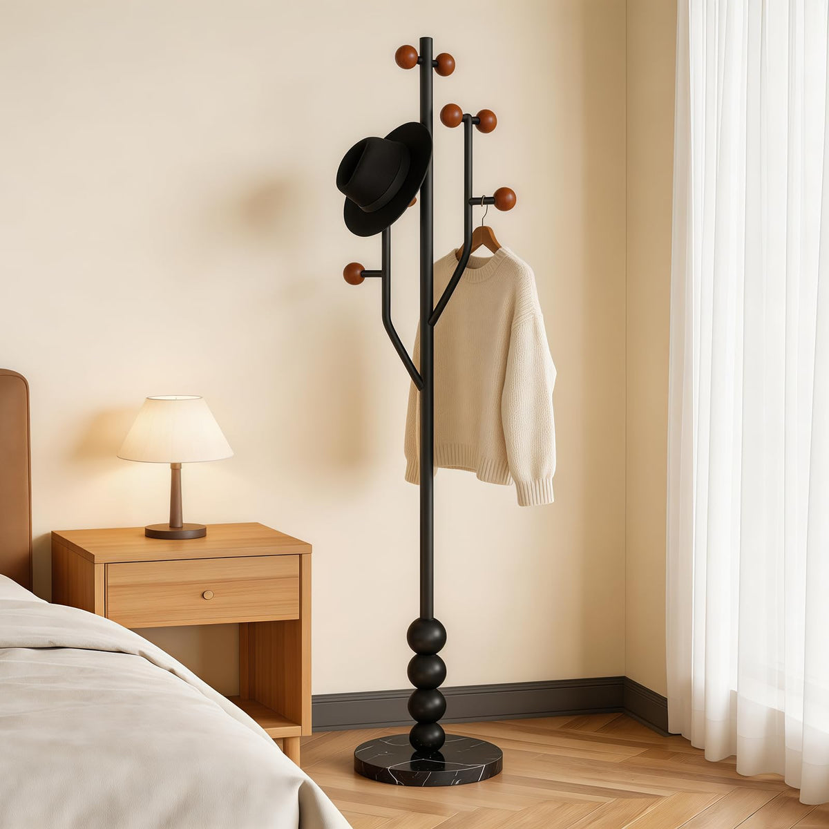 Freestanding Tree Coat Rack