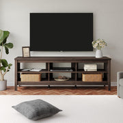 Farmhouse TV Stand with Storage
