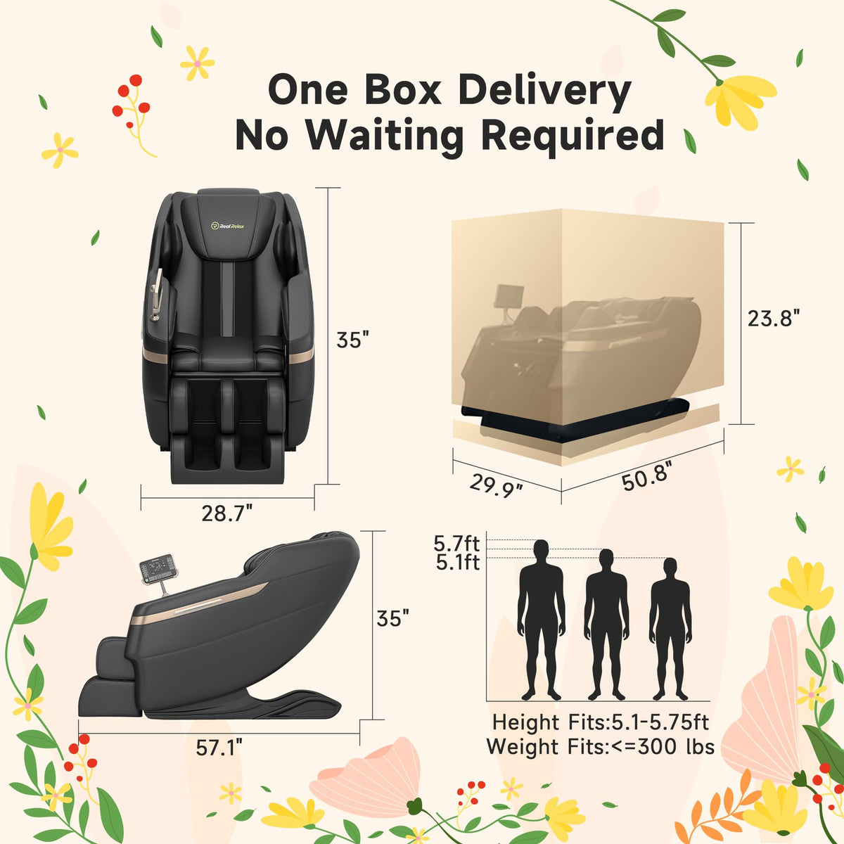 Zero Gravity Shiatsu Massage Chair