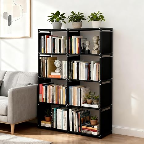 4-Cube Storage Organizer Shelf