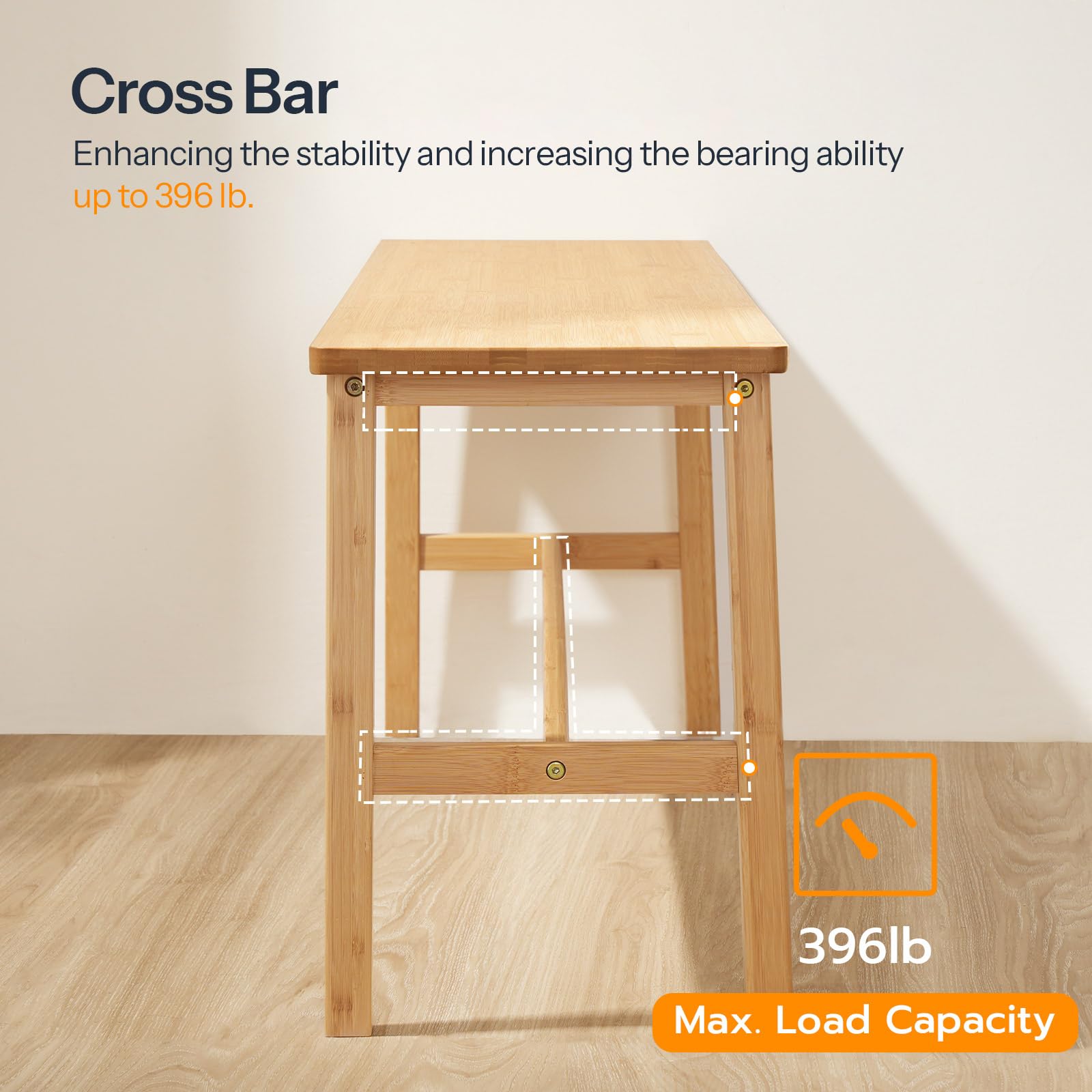 Bamboo Dining Bench