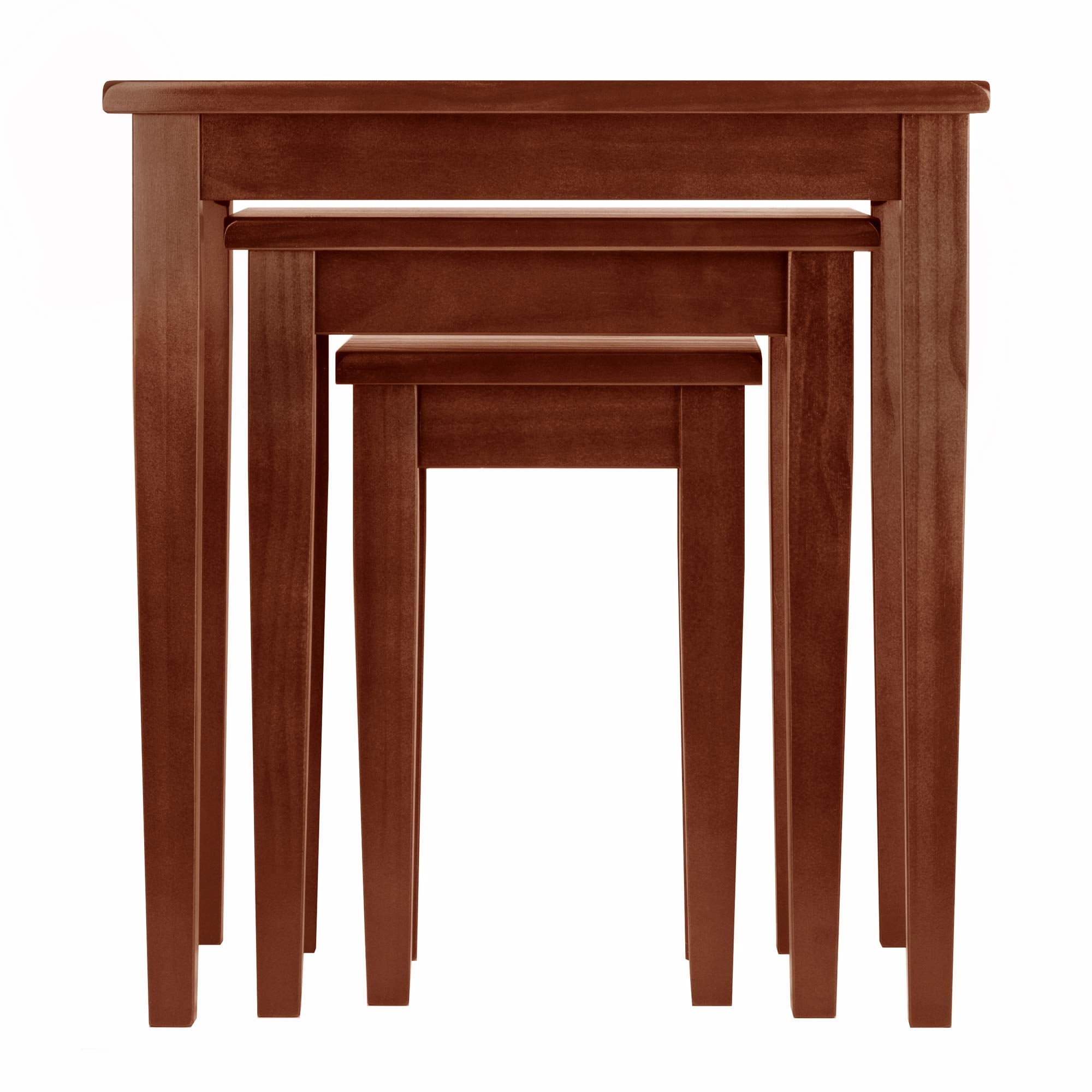 3-Piece Nesting Accent Tables – Walnut