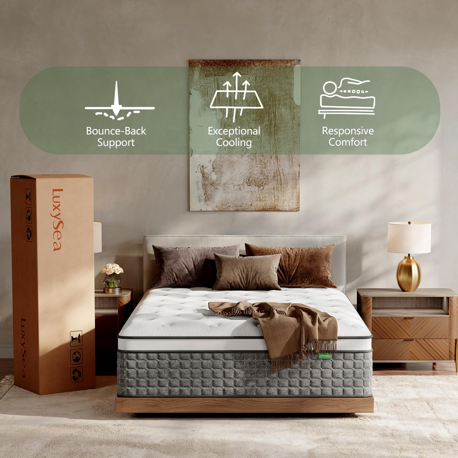 Hybrid Mattress with Pocket Springs