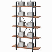 Rustic Solid Wood Bookshelf