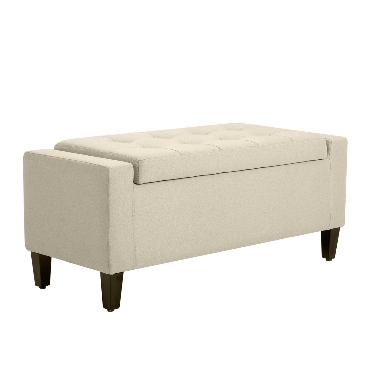 Linen Storage Ottoman Bench