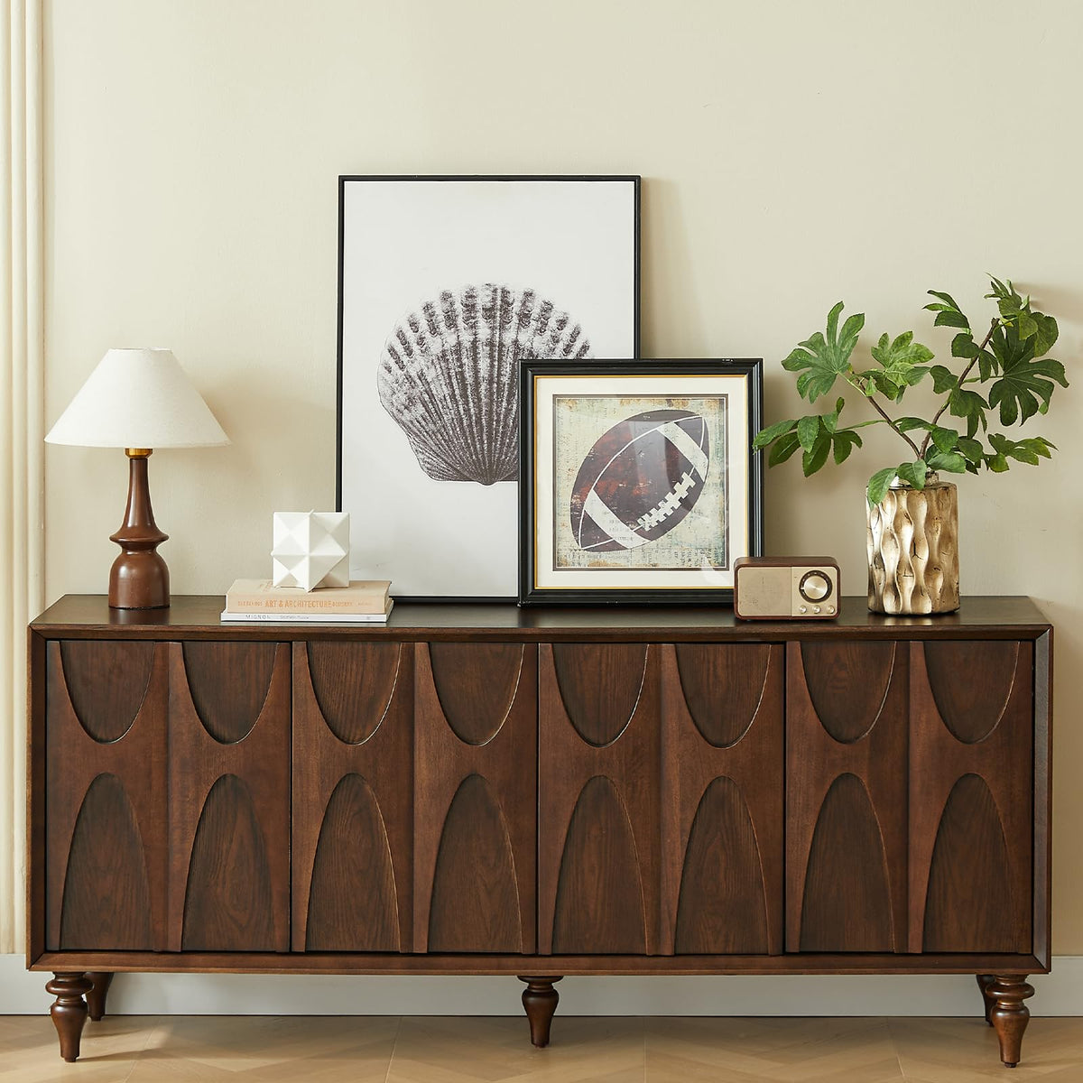 Walnut Mid-Century Sideboard