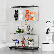 Glass Display Cabinet with Lock