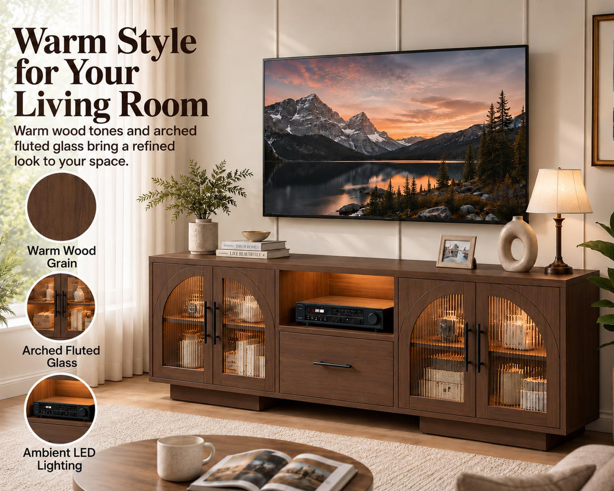 RGB LED TV Stand