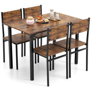 Rustic 5-Piece Dining Set
