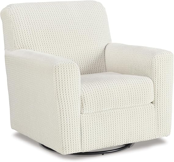 Leather Swivel Glider Chair
