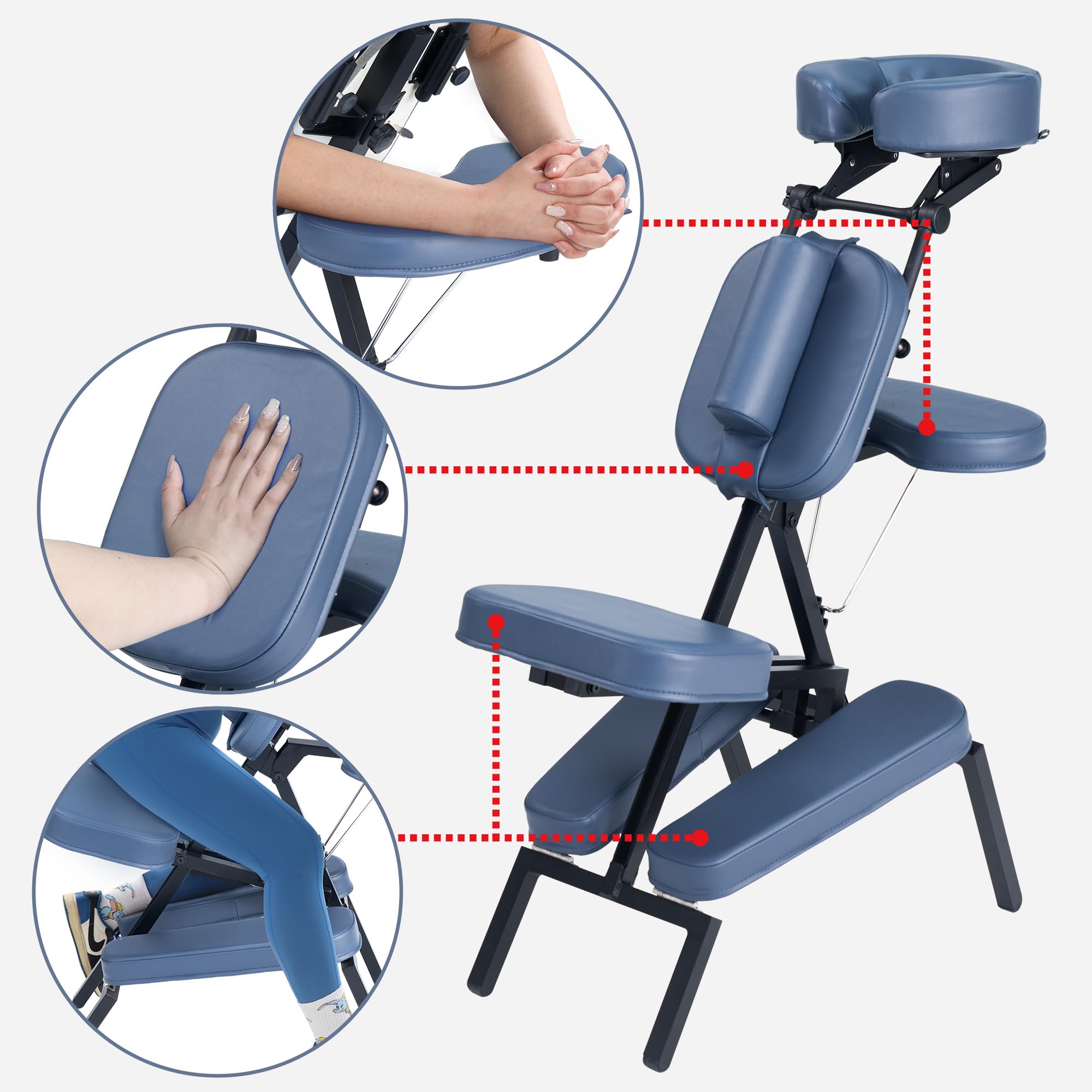 Portable Folding Massage & Tattoo Chair