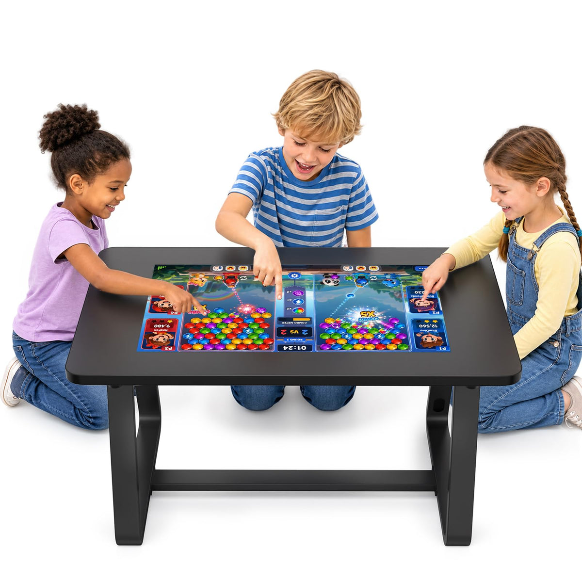 KEVZEZY 32-Inch Game Table, Touchscreen Board Game Table for Entertainment