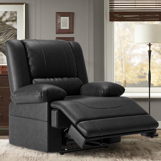 Dual Motor Power Lift Recliner Chair with Massage & Heat