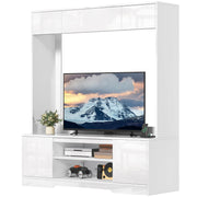 TV Stand with Storage & Power Outlets