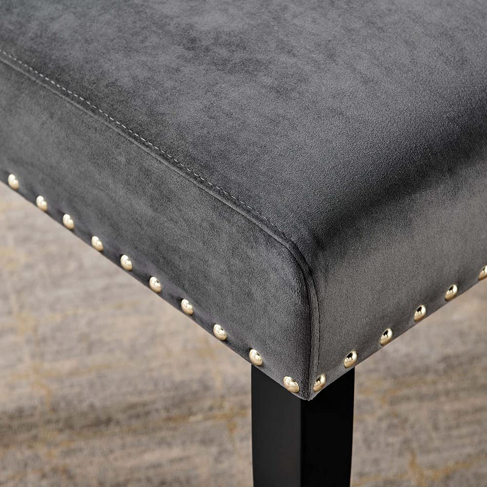 Velvet Dining Side Chairs – Set of 2