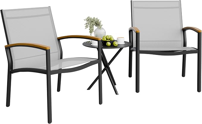 3-Piece Rocking Patio Bistro Set