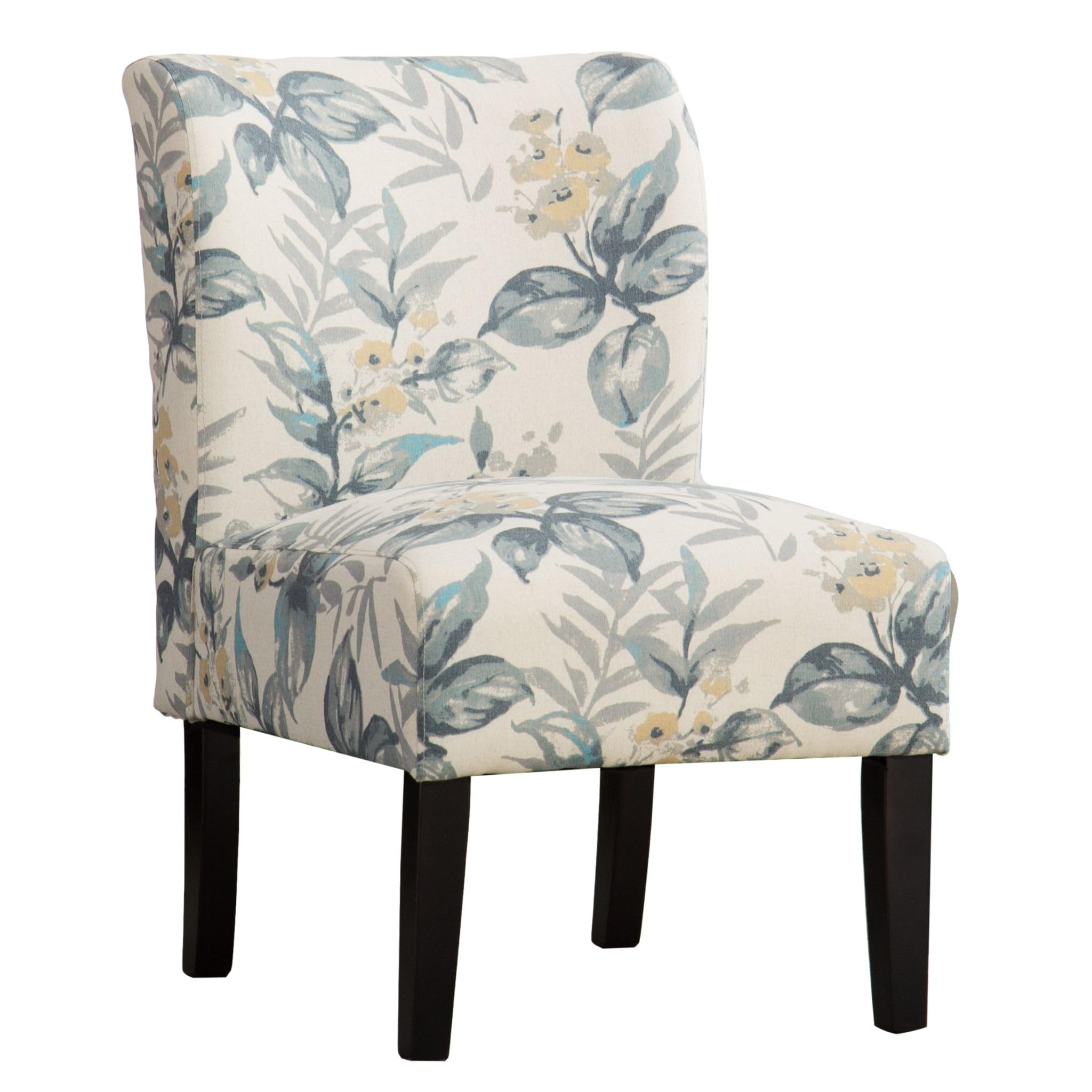 Upholstered Armless Accent Chair
