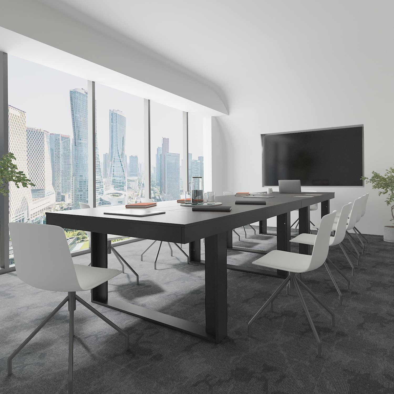 7FT Conference Table for 6-8 People