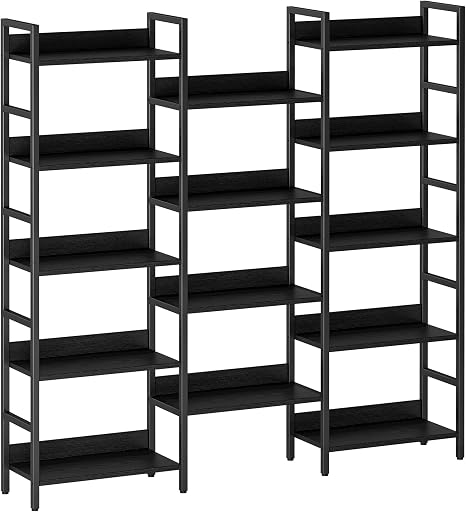 14-Shelf Triple Wide Industrial Bookcase