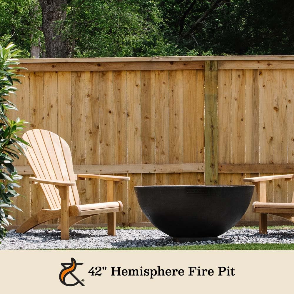 Cast Iron Hemisphere Fire Pit