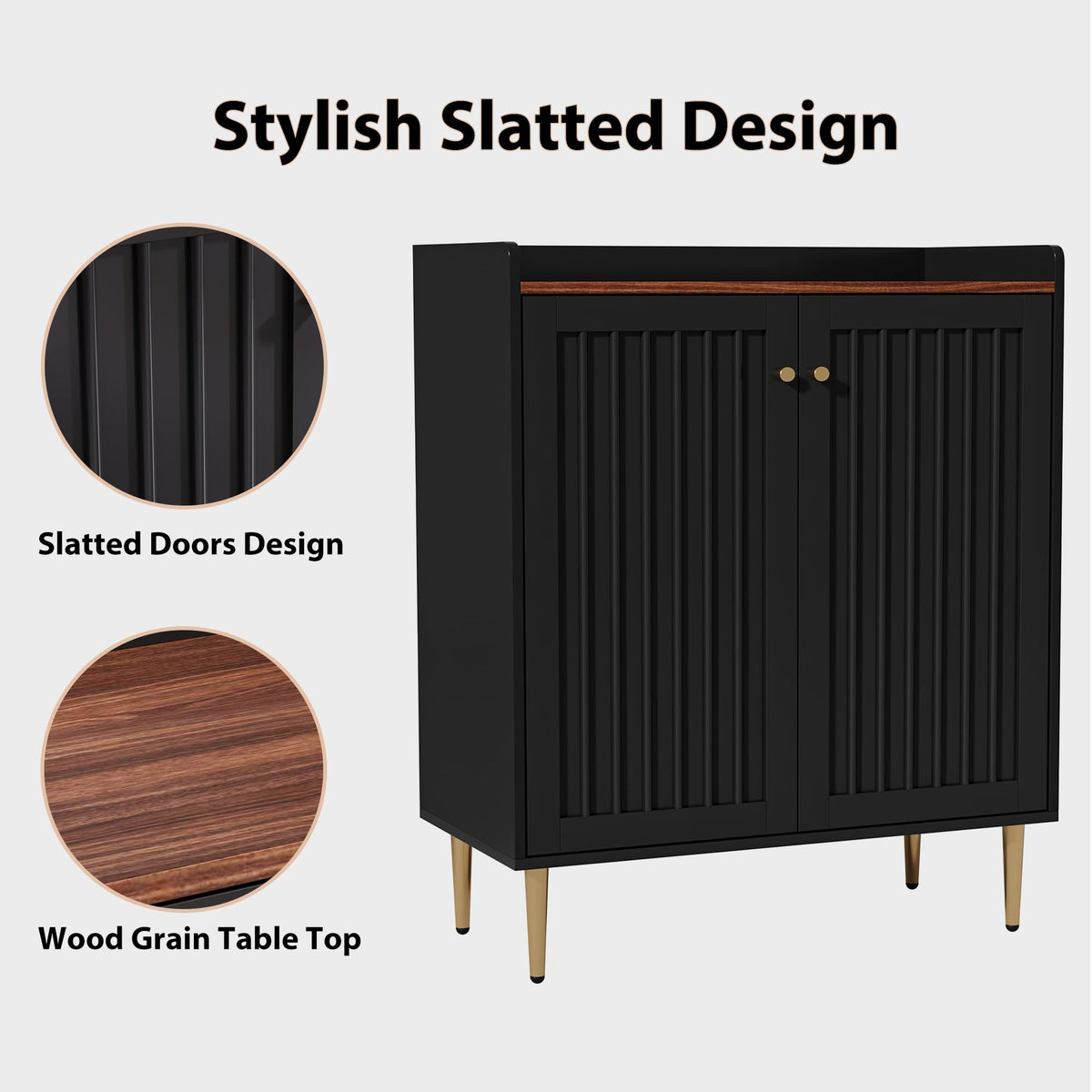 Fluted Bar Cabinet