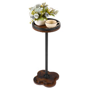Round Pedestal End Table
