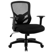 Big & Tall Ergonomic Mesh Office Chair – 500 lbs, 4D Armrests, Adjustable Lumbar