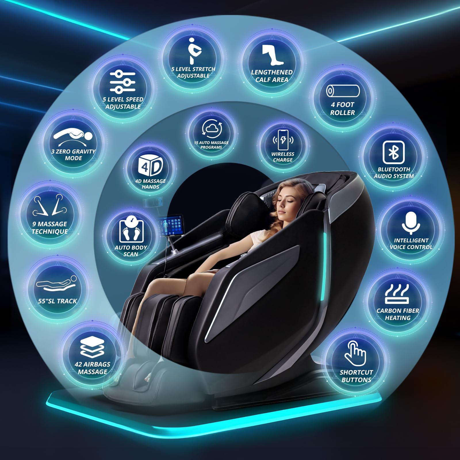 Full Body Zero Gravity Massage Chair