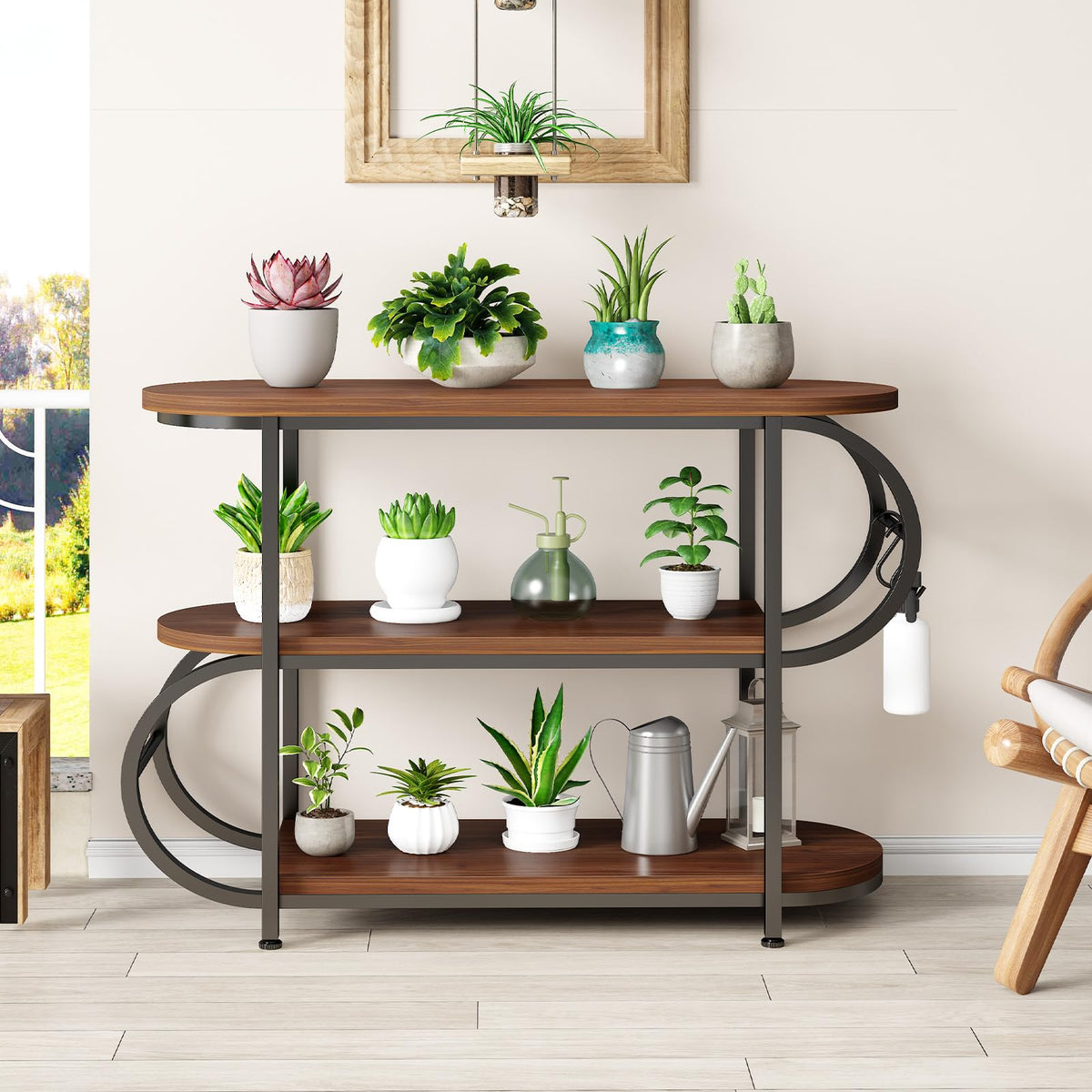 3-Tier Low LED Bookshelf