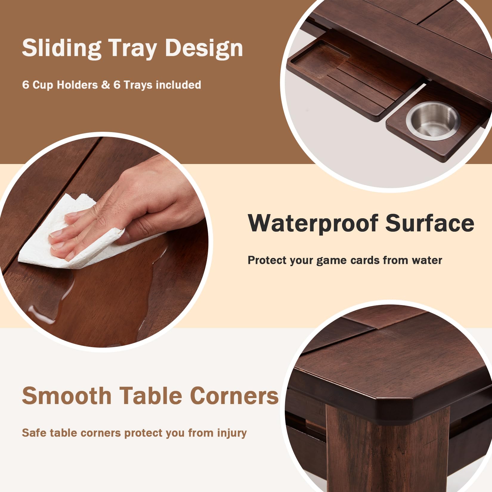 Convertible Gaming & Dining Table