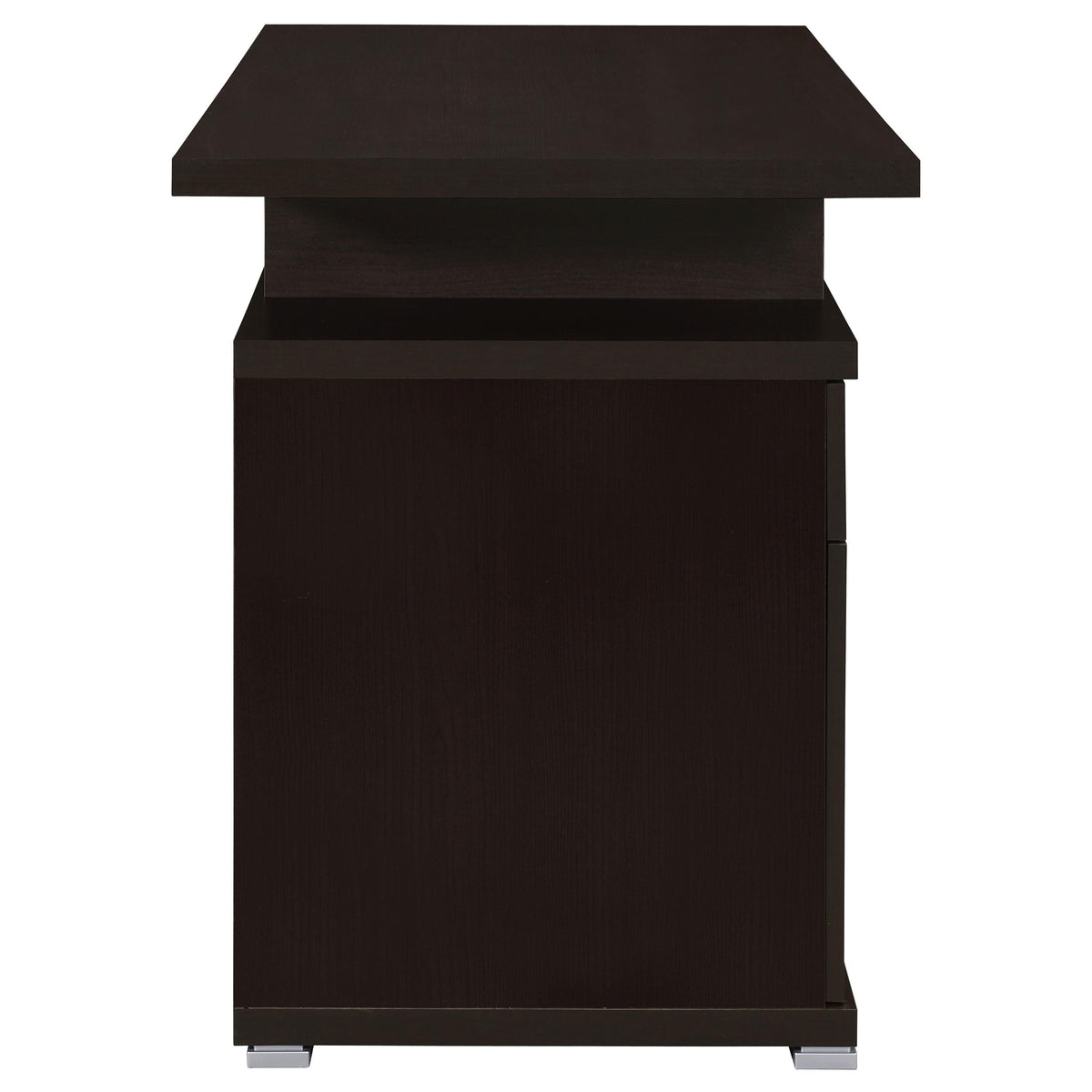 Coaster Irving 47-Inch 2-Drawer Computer Desk Cappuccino 800109