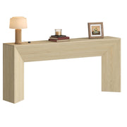 70.9" Farmhouse Console Table with Triangular Base